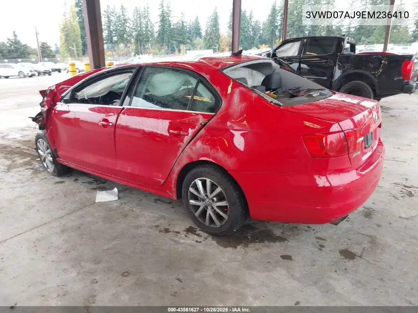 3VWD07AJ9EM236410 2014 Volkswagen Jetta 1.8T Se