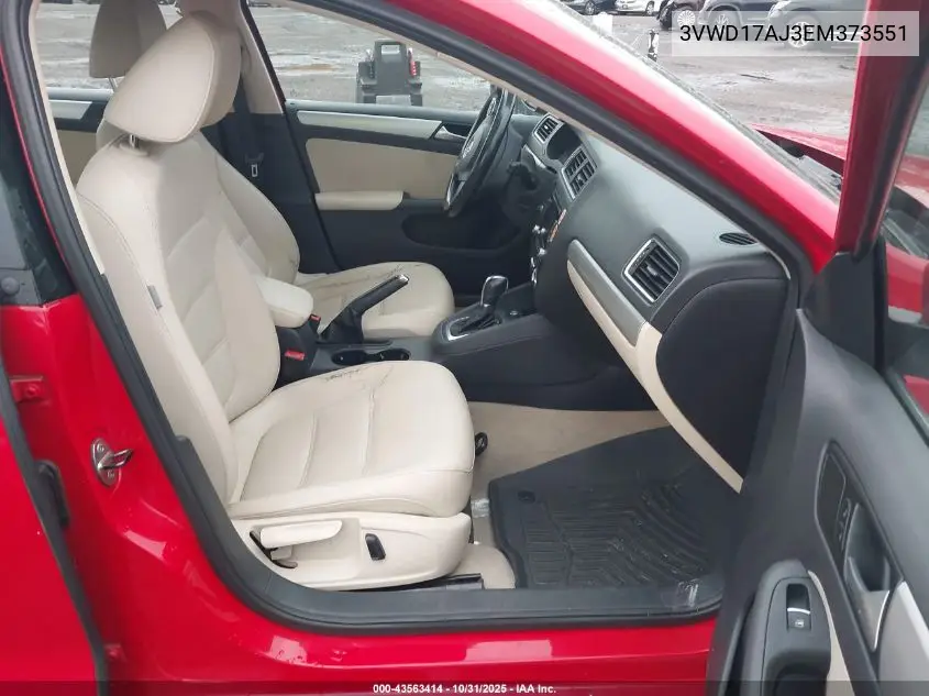 3VWD17AJ3EM373551 2014 Volkswagen Jetta 1.8T Se