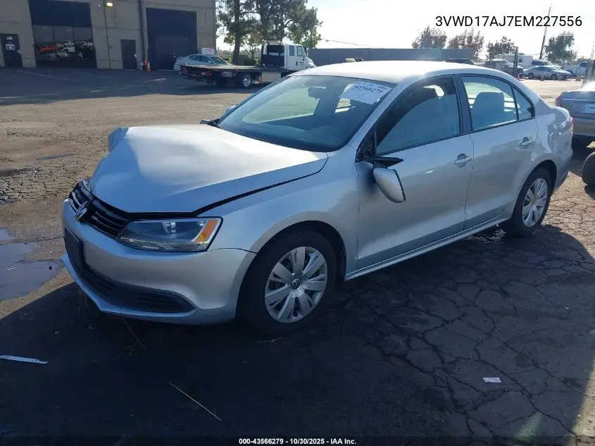 3VWD17AJ7EM227556 2014 Volkswagen Jetta 1.8T Se
