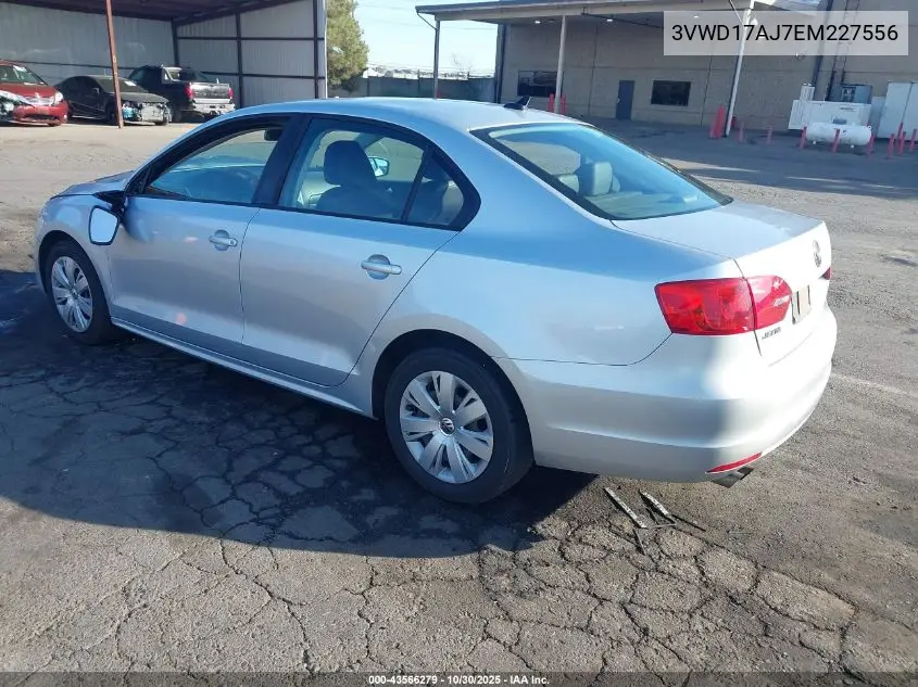 3VWD17AJ7EM227556 2014 Volkswagen Jetta 1.8T Se