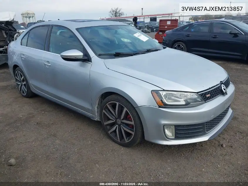 3VW4S7AJXEM213857 2014 Volkswagen Jetta Gli Autobahn W/Nav