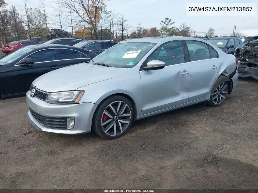 3VW4S7AJXEM213857 2014 Volkswagen Jetta Gli Autobahn W/Nav