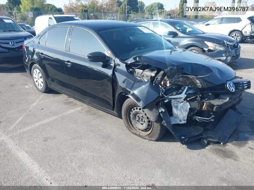 3VW2K7AJ9EM396787 2014 Volkswagen Jetta 2.0L S