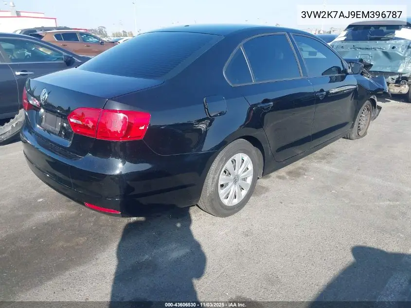 3VW2K7AJ9EM396787 2014 Volkswagen Jetta 2.0L S