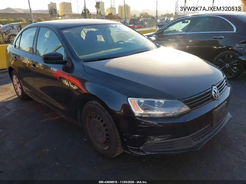 3VW2K7AJXEM320513 2014 Volkswagen Jetta 2.0L S