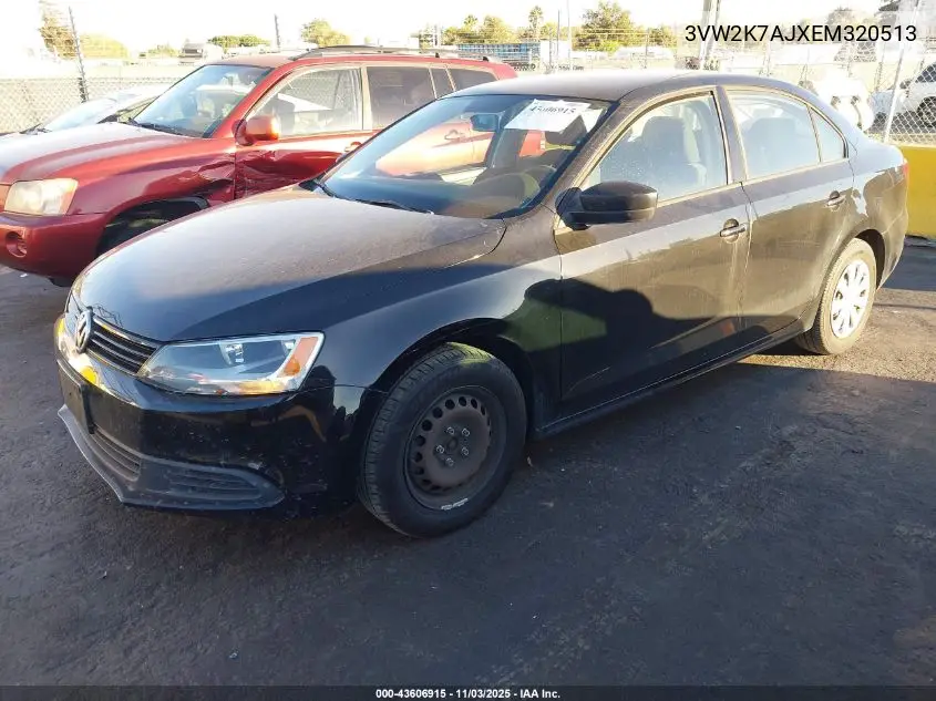 3VW2K7AJXEM320513 2014 Volkswagen Jetta 2.0L S