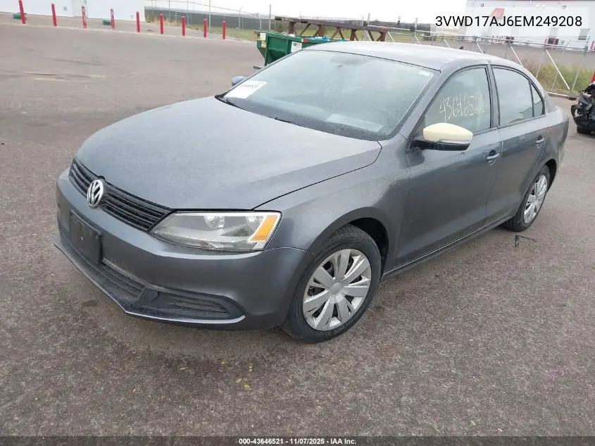 3VWD17AJ6EM249208 2014 Volkswagen Jetta 1.8T Se