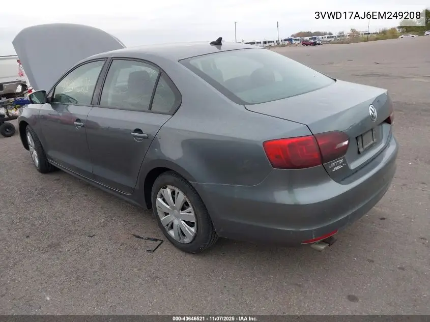 3VWD17AJ6EM249208 2014 Volkswagen Jetta 1.8T Se