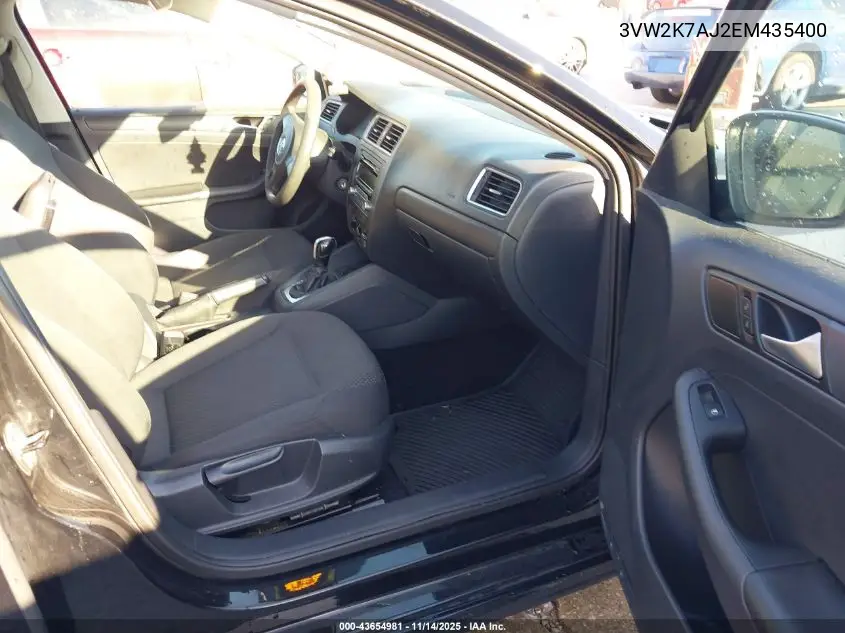 3VW2K7AJ2EM435400 2014 Volkswagen Jetta 2.0L S