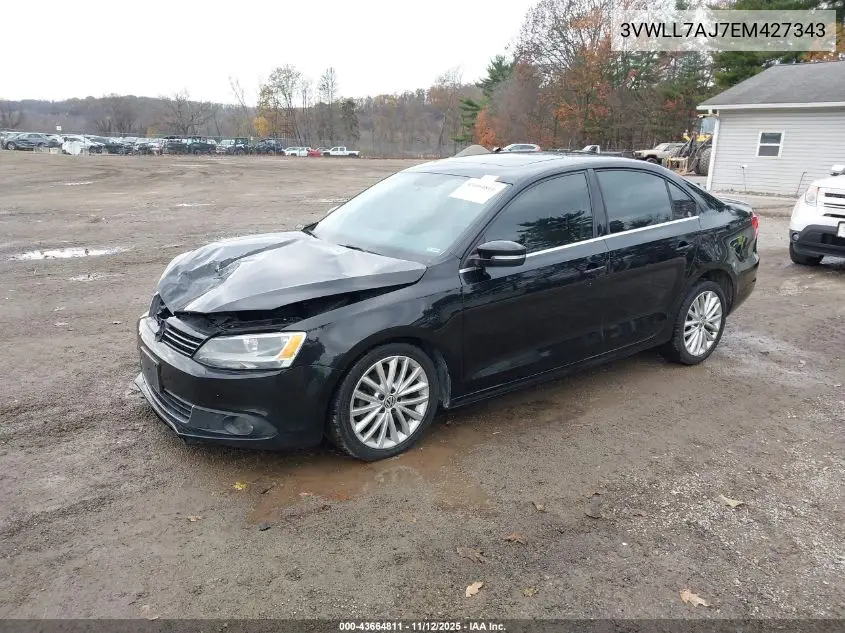 3VWLL7AJ7EM427343 2014 Volkswagen Jetta 2.0L Tdi