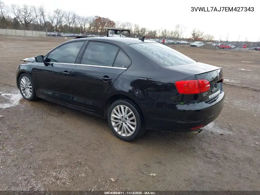 3VWLL7AJ7EM427343 2014 Volkswagen Jetta 2.0L Tdi