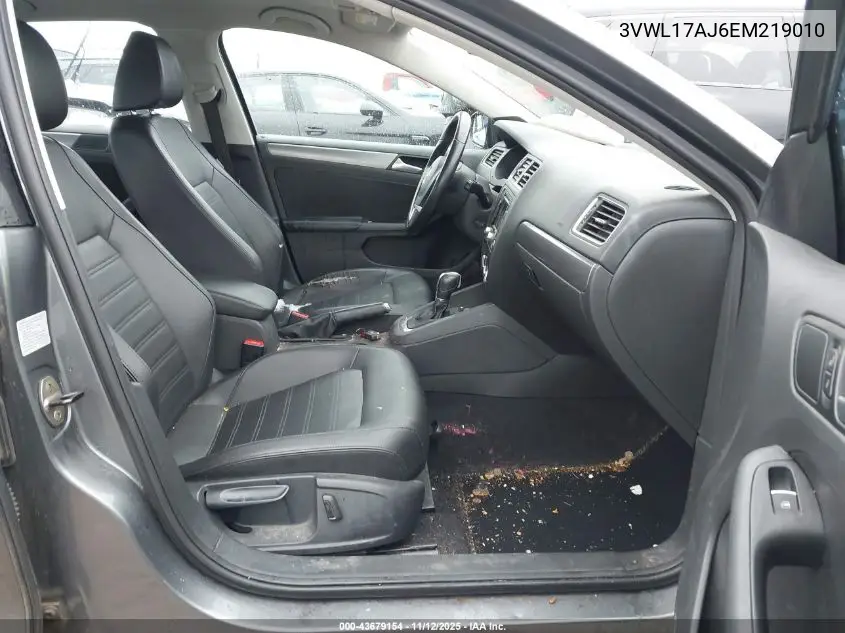 3VWL17AJ6EM219010 2014 Volkswagen Jetta 1.8T Sel