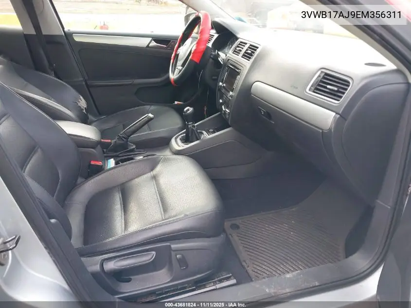 3VWB17AJ9EM356311 2014 Volkswagen Jetta 1.8T Se