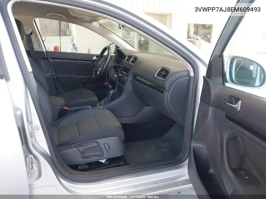 3VWPP7AJ8EM609493 2014 Volkswagen Jetta Sportwagen 2.5L S
