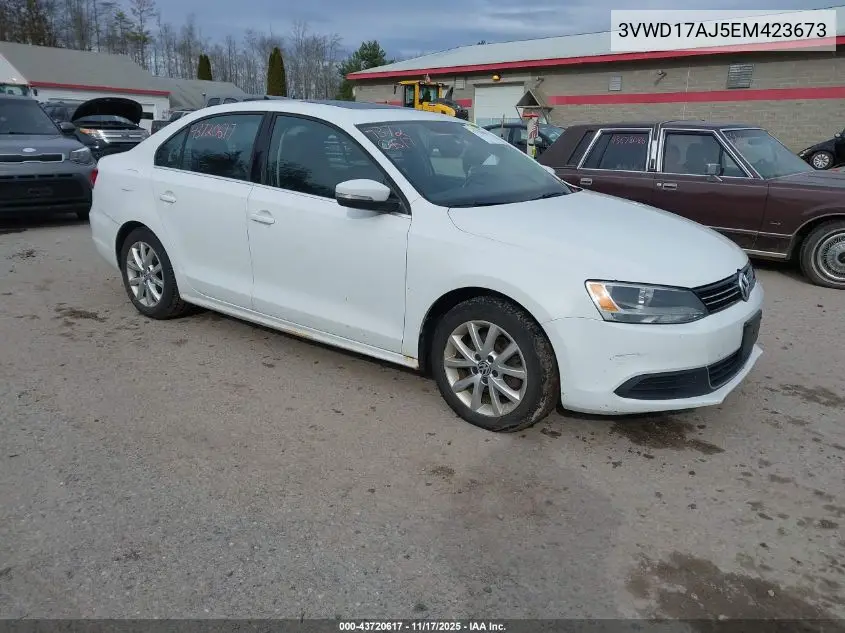 3VWD17AJ5EM423673 2014 Volkswagen Jetta 1.8T Se