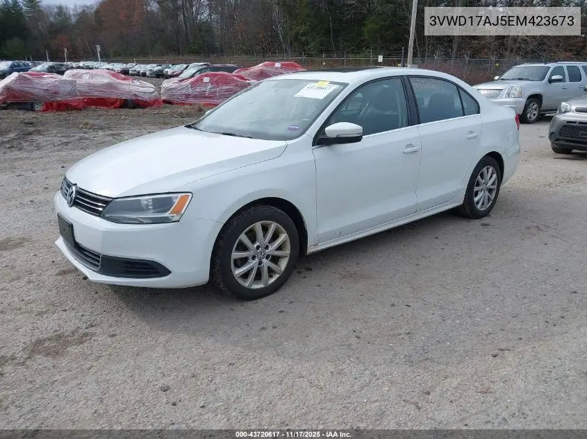 3VWD17AJ5EM423673 2014 Volkswagen Jetta 1.8T Se
