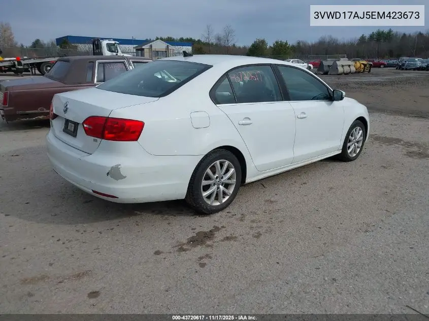 3VWD17AJ5EM423673 2014 Volkswagen Jetta 1.8T Se