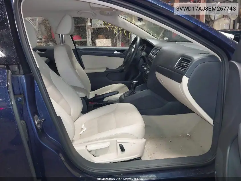 3VWD17AJ8EM267743 2014 Volkswagen Jetta 1.8T Se