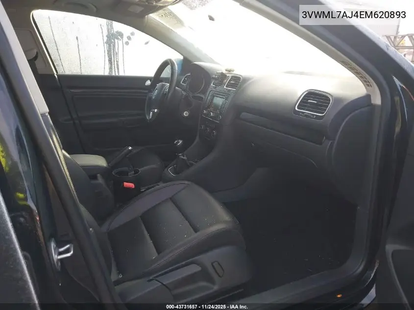 3VWML7AJ4EM620893 2014 Volkswagen Jetta Sportwagen 2.0L Tdi