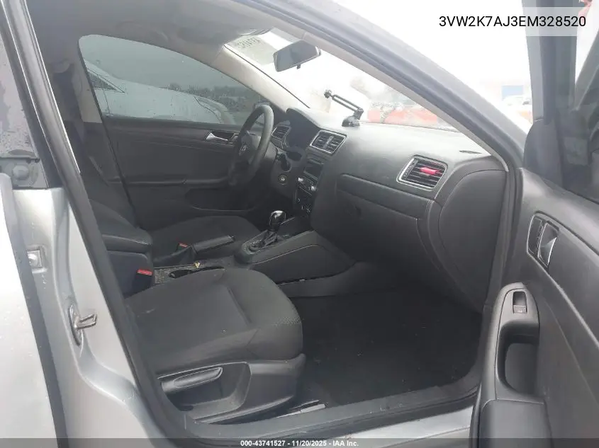 3VW2K7AJ3EM328520 2014 Volkswagen Jetta 2.0L S