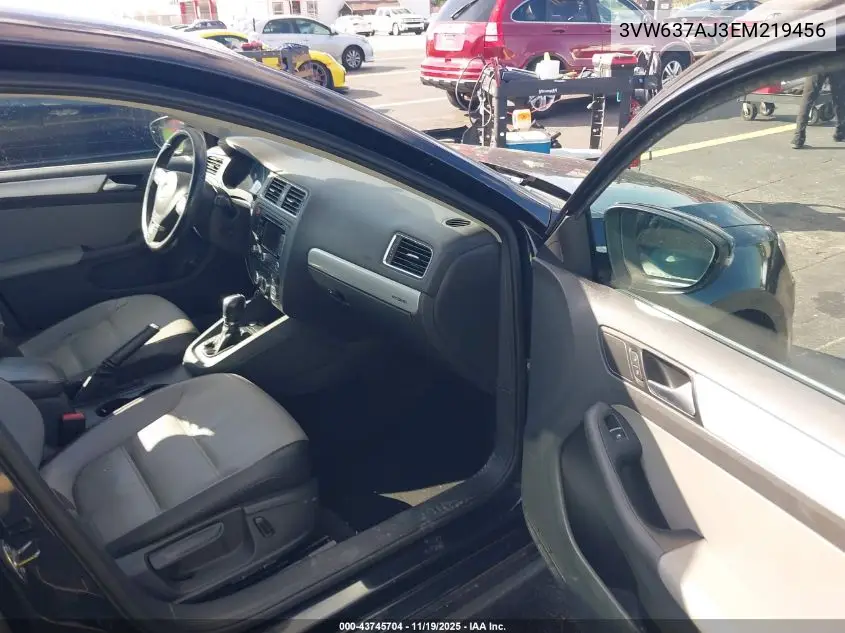 3VW637AJ3EM219456 2014 Volkswagen Jetta Hybrid Sel