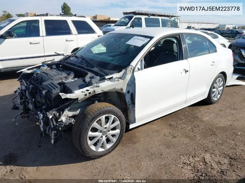 3VWD17AJ5EM223778 2014 Volkswagen Jetta 1.8T Se