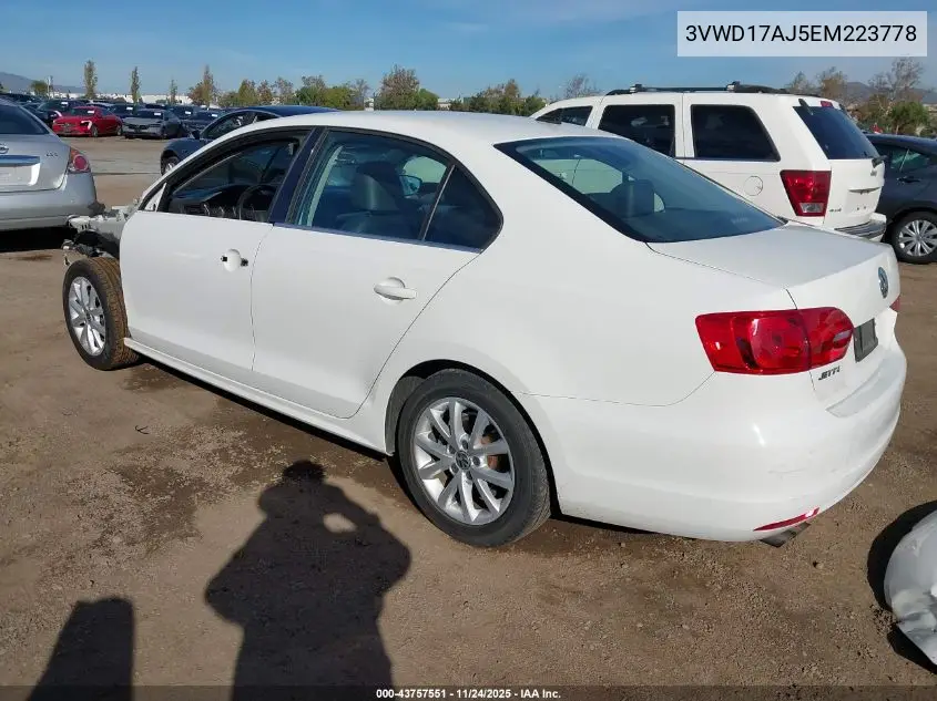 3VWD17AJ5EM223778 2014 Volkswagen Jetta 1.8T Se