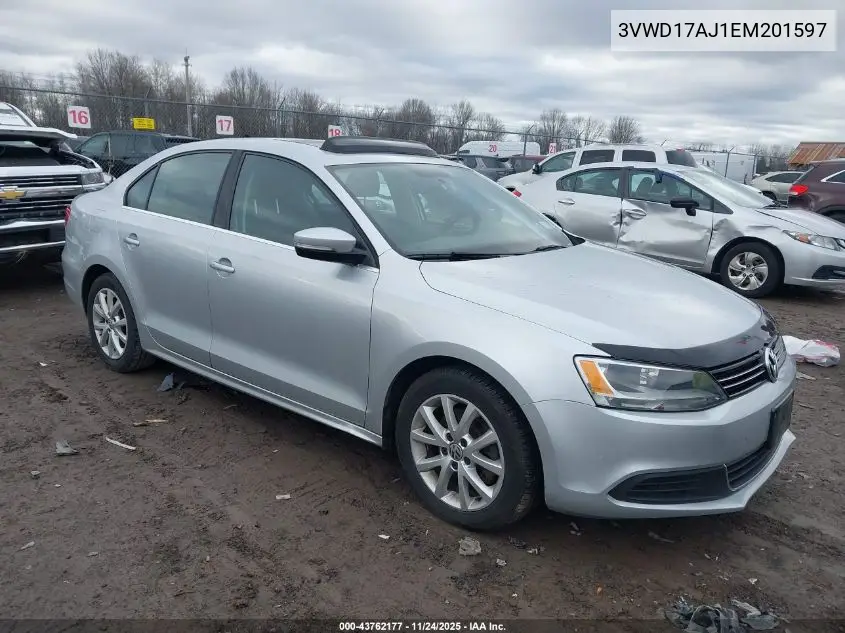 3VWD17AJ1EM201597 2014 Volkswagen Jetta 1.8T Se
