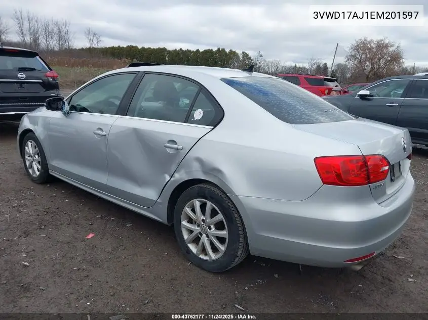 3VWD17AJ1EM201597 2014 Volkswagen Jetta 1.8T Se