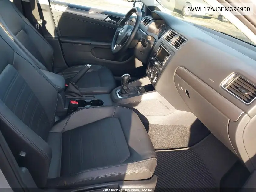 3VWL17AJ3EM394900 2014 Volkswagen Jetta 1.8T Sel