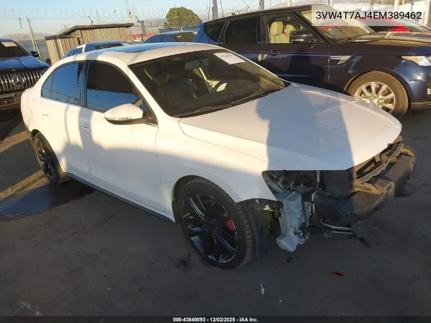 3VW4T7AJ4EM389462 2014 Volkswagen Jetta Gli Autobahn