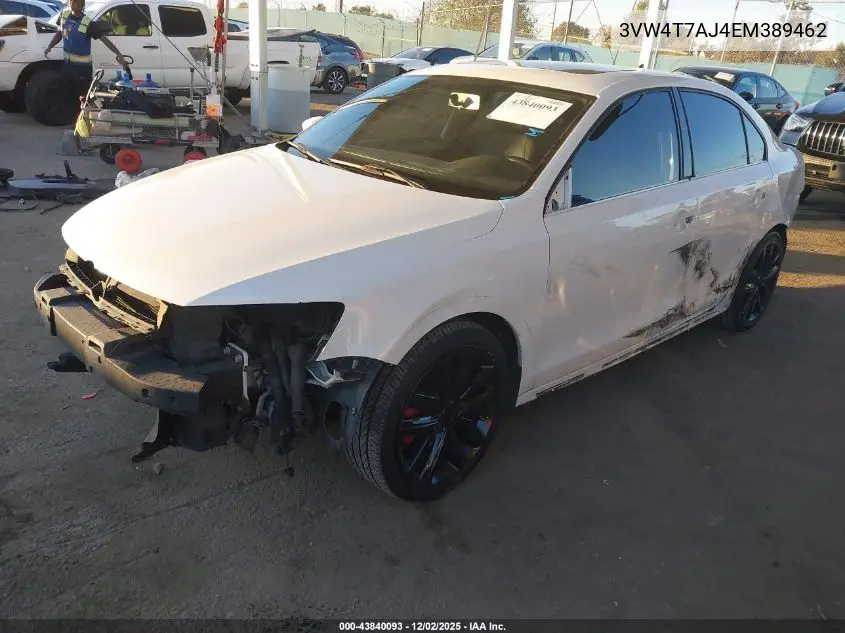 3VW4T7AJ4EM389462 2014 Volkswagen Jetta Gli Autobahn