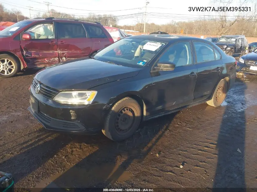 3VW2K7AJ5EM395331 2014 Volkswagen Jetta 2.0L S