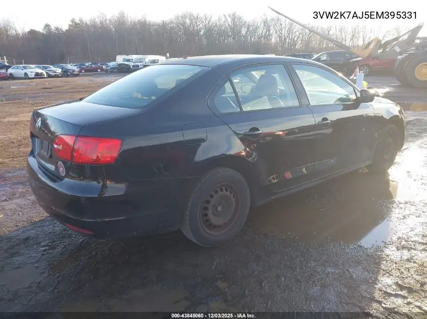 3VW2K7AJ5EM395331 2014 Volkswagen Jetta 2.0L S