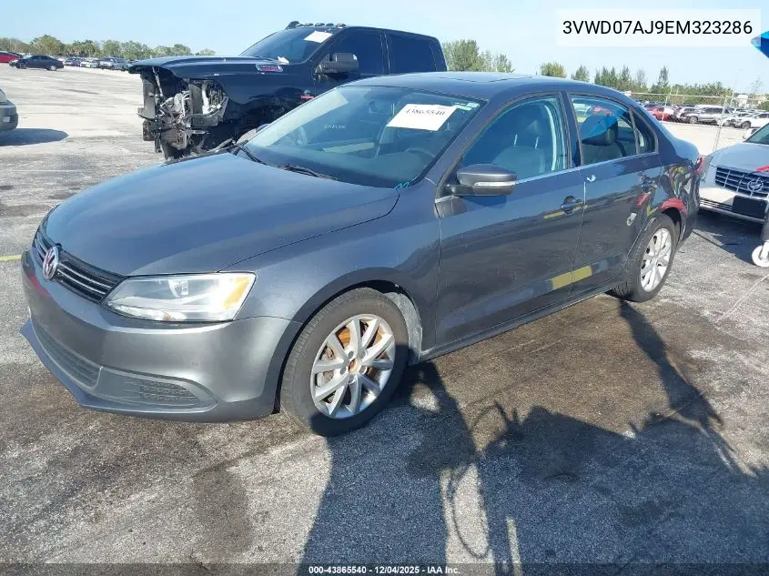 3VWD07AJ9EM323286 2014 Volkswagen Jetta 1.8T Se