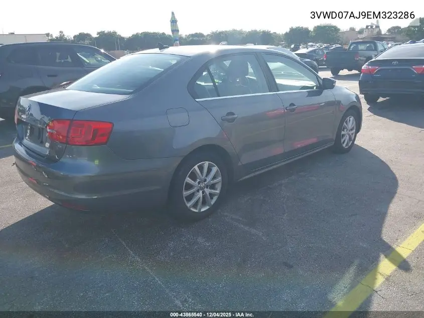 3VWD07AJ9EM323286 2014 Volkswagen Jetta 1.8T Se