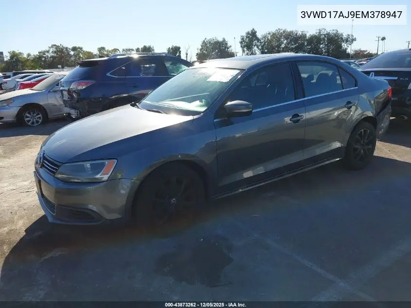 3VWD17AJ9EM378947 2014 Volkswagen Jetta 1.8T Se