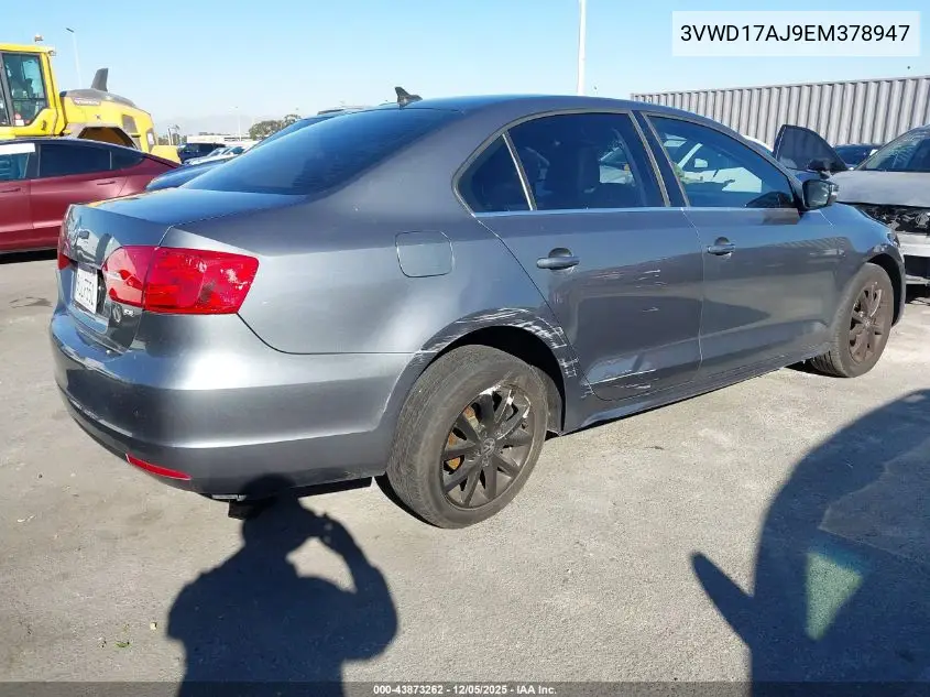 3VWD17AJ9EM378947 2014 Volkswagen Jetta 1.8T Se