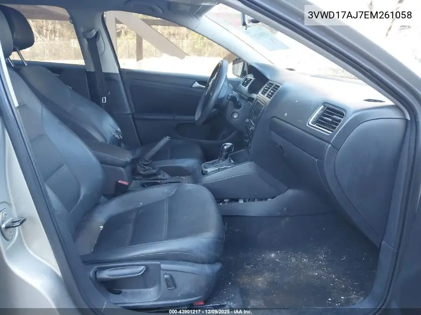 3VWD17AJ7EM261058 2014 Volkswagen Jetta 1.8T Se
