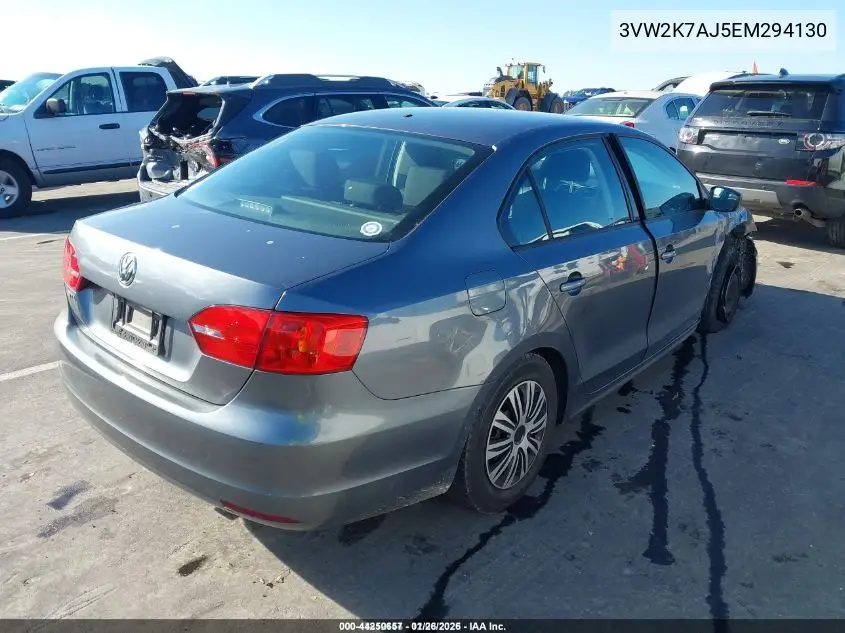 3VW2K7AJ5EM294130 2014 Volkswagen Jetta 2.0L S