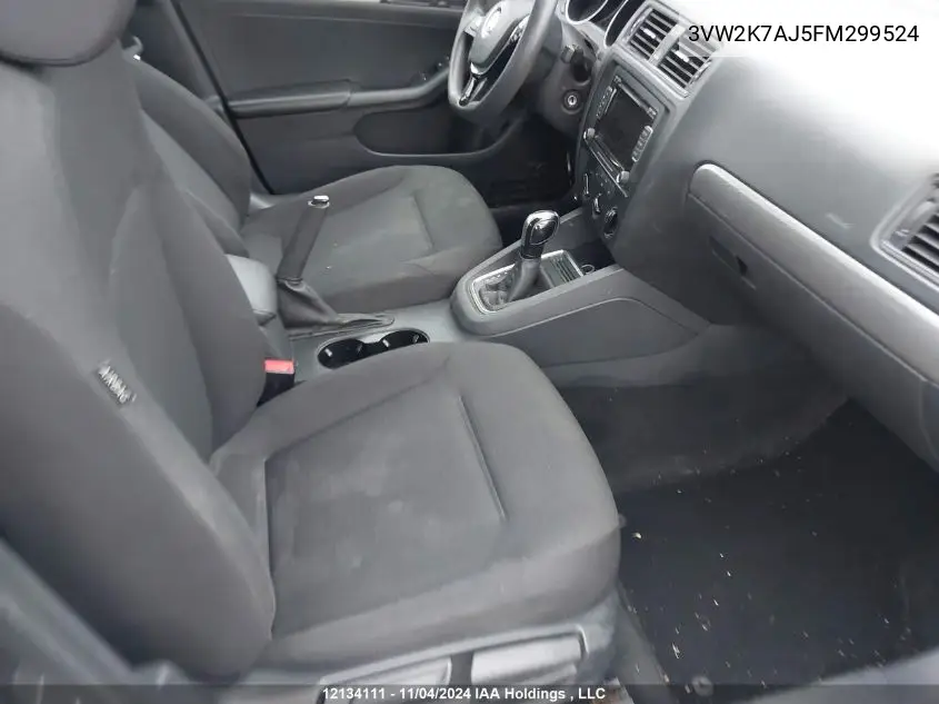 3VW2K7AJ5FM299524 2015 Volkswagen Jetta Sedan