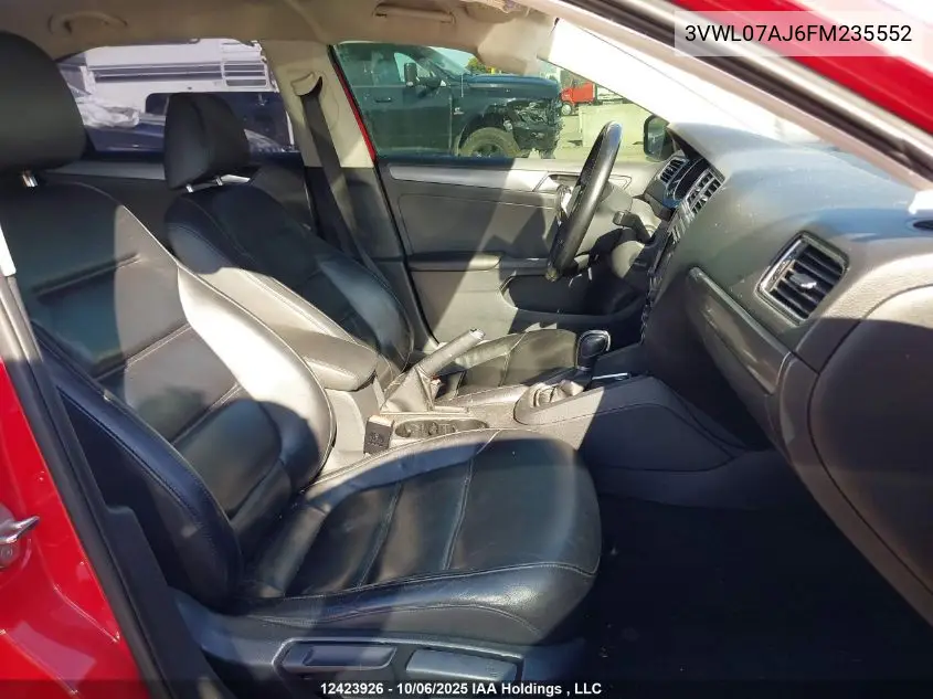 3VWL07AJ6FM235552 2015 Volkswagen Jetta 1.8 Tsi Highline