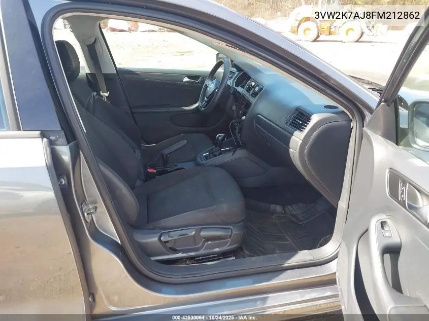 3VW2K7AJ8FM212862 2015 Volkswagen Jetta 2.0L S