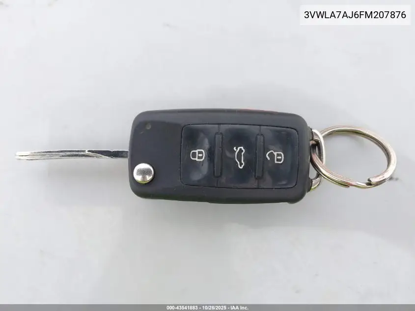 3VWLA7AJ6FM207876 2015 Volkswagen Jetta 2.0L Tdi Se