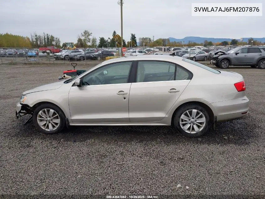 3VWLA7AJ6FM207876 2015 Volkswagen Jetta 2.0L Tdi Se