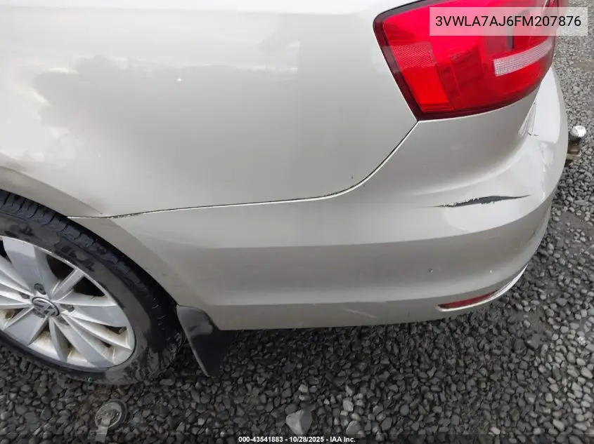 3VWLA7AJ6FM207876 2015 Volkswagen Jetta 2.0L Tdi Se