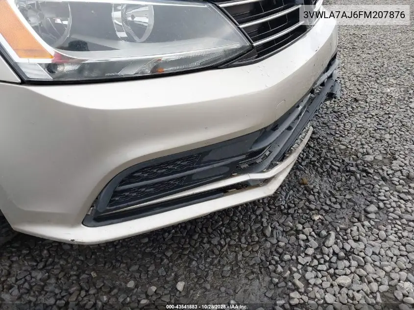 3VWLA7AJ6FM207876 2015 Volkswagen Jetta 2.0L Tdi Se