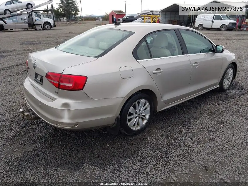 3VWLA7AJ6FM207876 2015 Volkswagen Jetta 2.0L Tdi Se