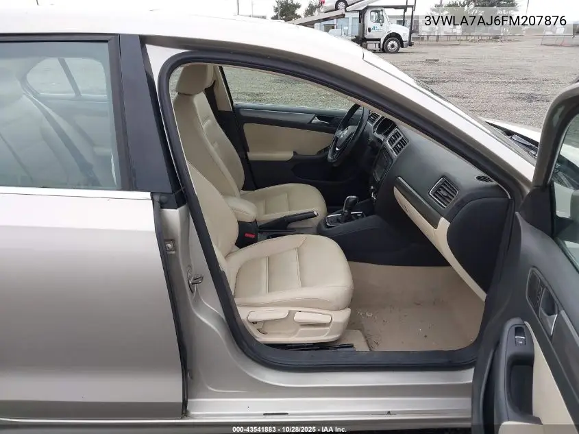 3VWLA7AJ6FM207876 2015 Volkswagen Jetta 2.0L Tdi Se
