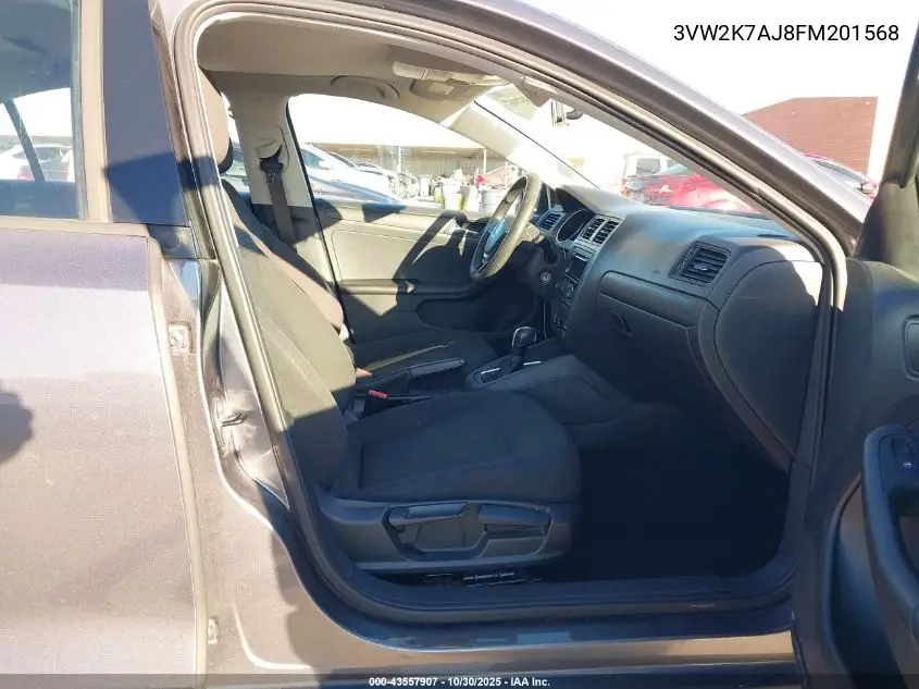 3VW2K7AJ8FM201568 2015 Volkswagen Jetta 2.0L S